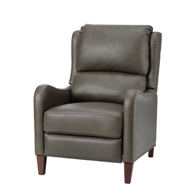 Beecher 29" Genuine Leather Push-Back Recliner