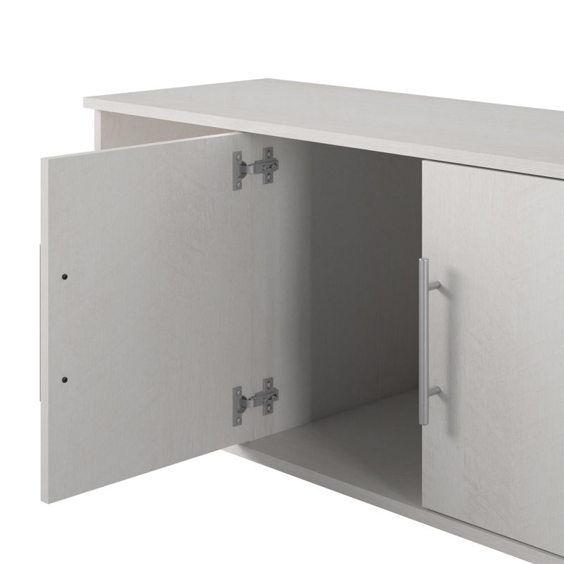 Sabria Storage Bench, Ivory Oak