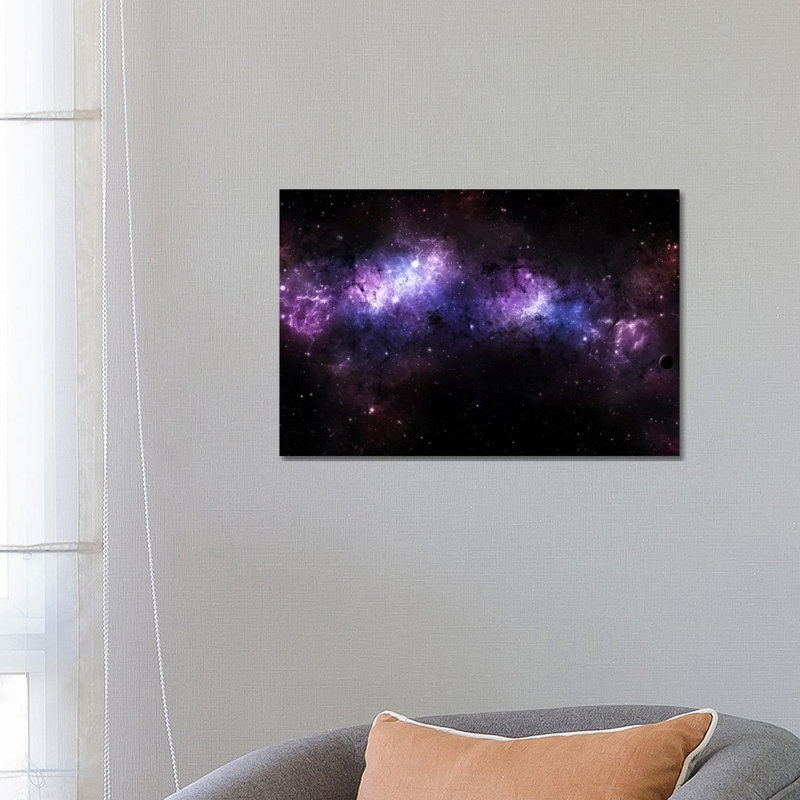 A Massive Nebula Covers A Huge Region Of Space by Justin Kelly - Wrapped Canvas Print, 66.04 cm H x 45.72 cm W x 1.91 cm D