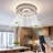Ceiling Fans With Lights Modern Crystal With Remote Control