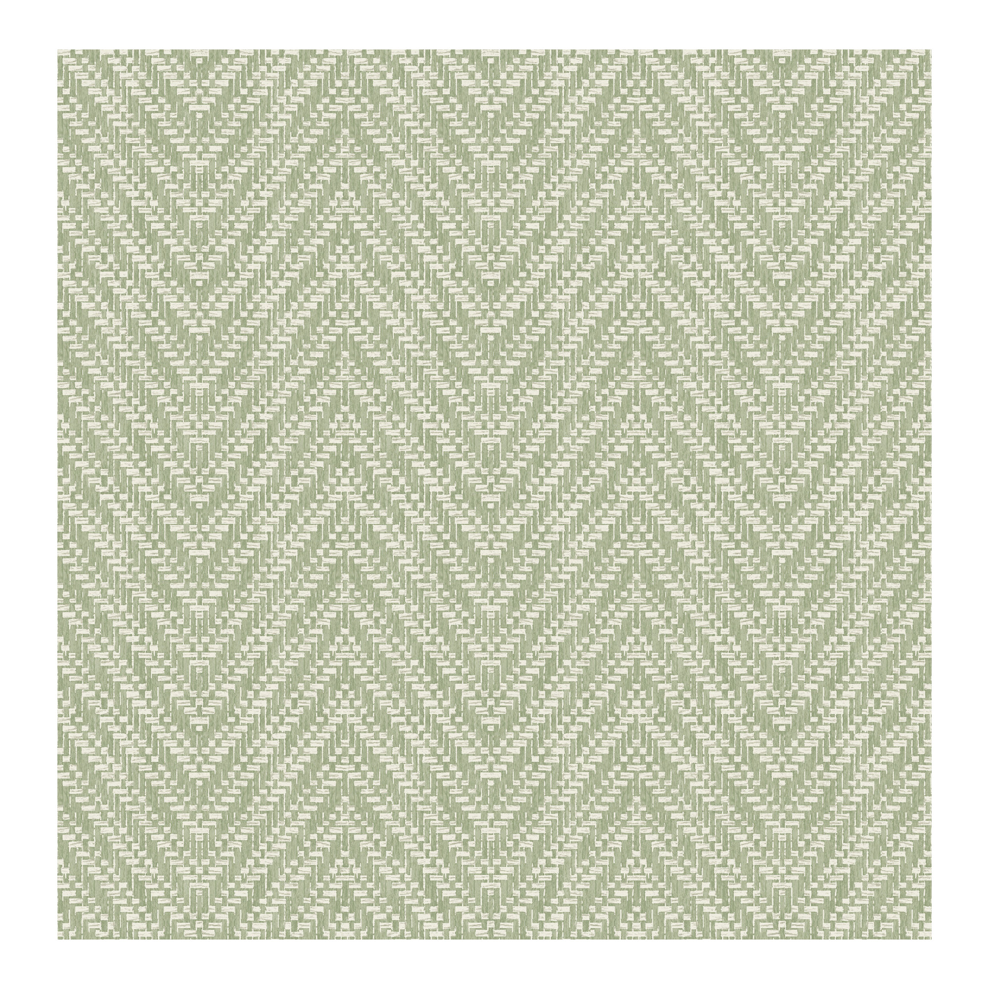 Ziggity Chevron Wallpaper, Green