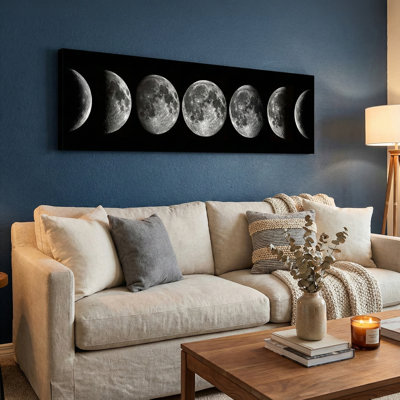 Moon Phases On Canvas