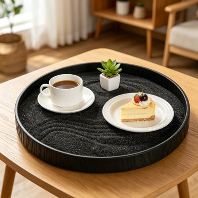 Mini ensemble de jardin zen pour bureau avec astronautes
