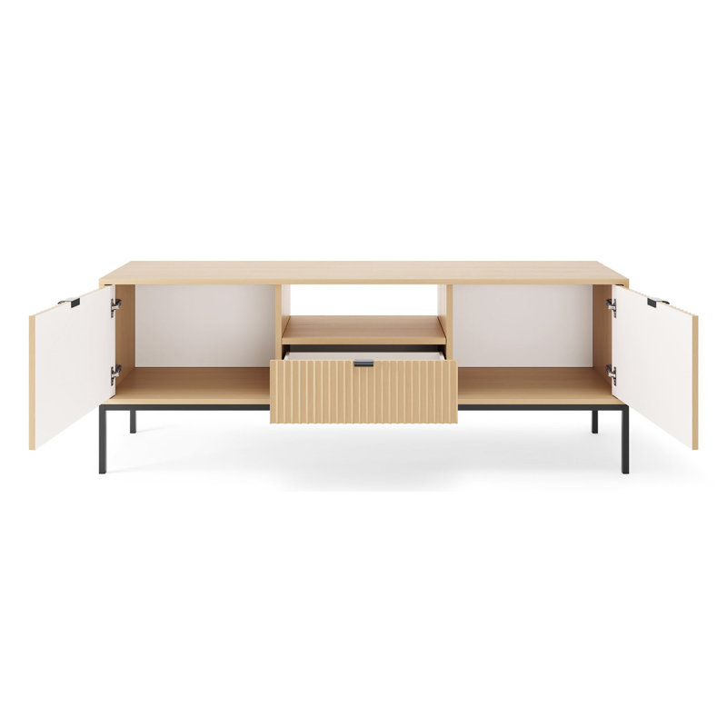 Unfinished TV Stand, Beige
