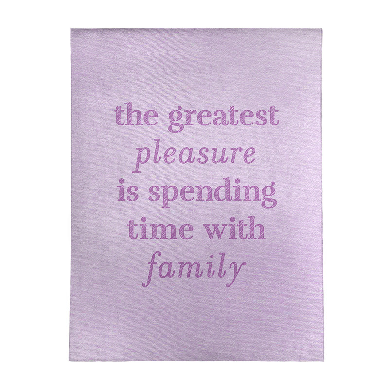 Tapis en poly-chenille en polyester "love", Rectangle 9 pi x 12 pi