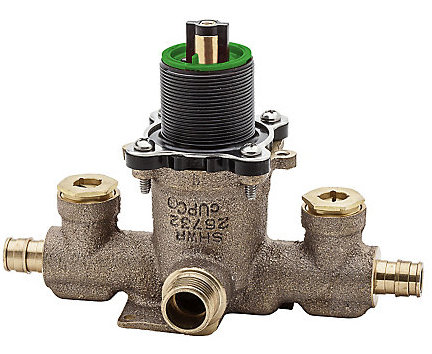 Valve d’ébauche de baignoire et douche 0x8 series