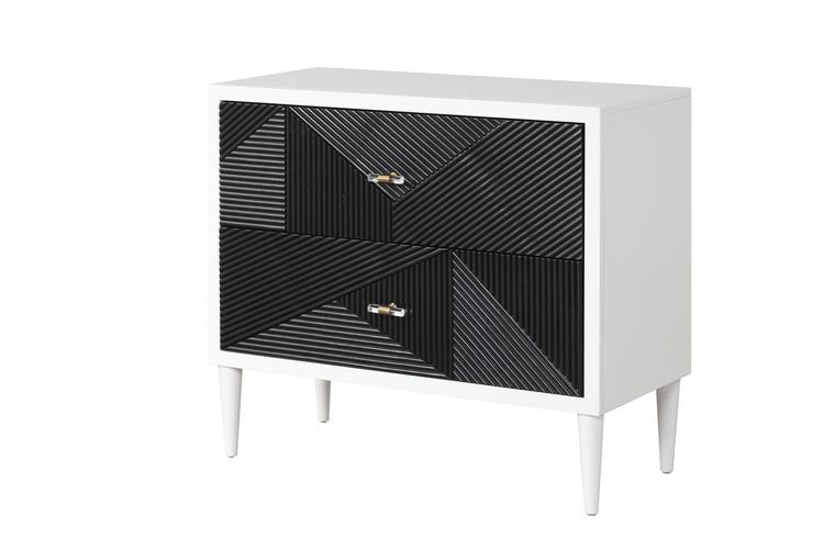 Commode décorative 2 tiroirs
