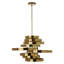 Ranchester 5 - Light Gold Geometric Pendant