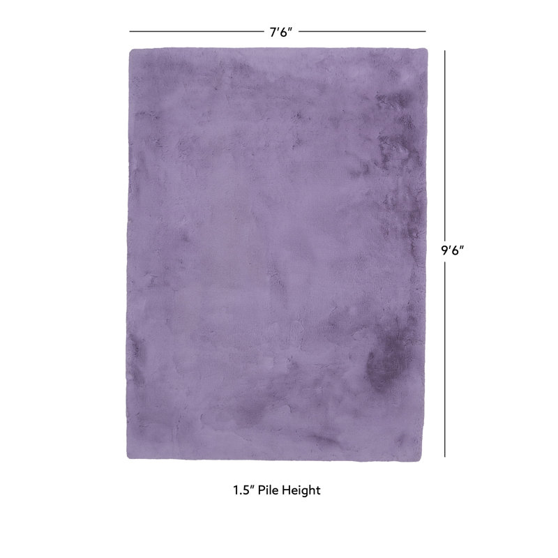 Tapis touffeté à la main Jalissia, Rectangle 8 pi x 10 pi