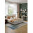 Bettyjean Wingback Platform Bed: Wood & Metal Frame + Underbed Storage-231956384-231983455