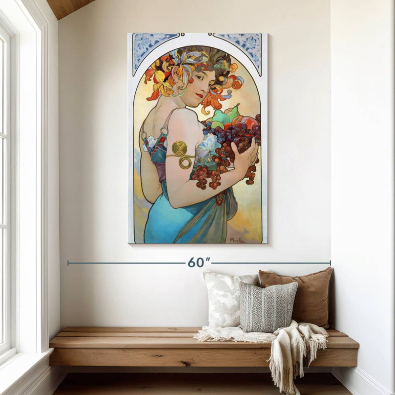 Leisha Fruit 1897, 48" H x 32" W