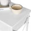 Table de chevet en tissu avec tablette ouverte, petite table de chevet pour chambre à coucher, salon ou dortoir-2039354046