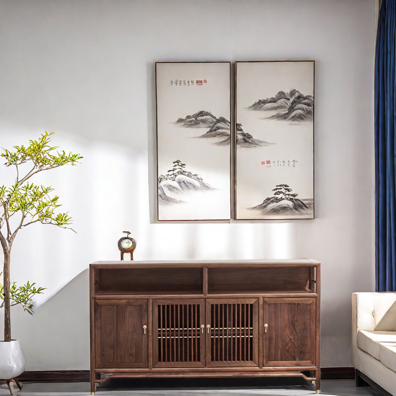 Armoire de rangement pour salon de thé