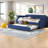 Space-saving Linen Beds, Modern Upholstered Daybed With Trundle
