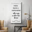 «Always Welcome», art textuel sur toile tendue-1639100493
