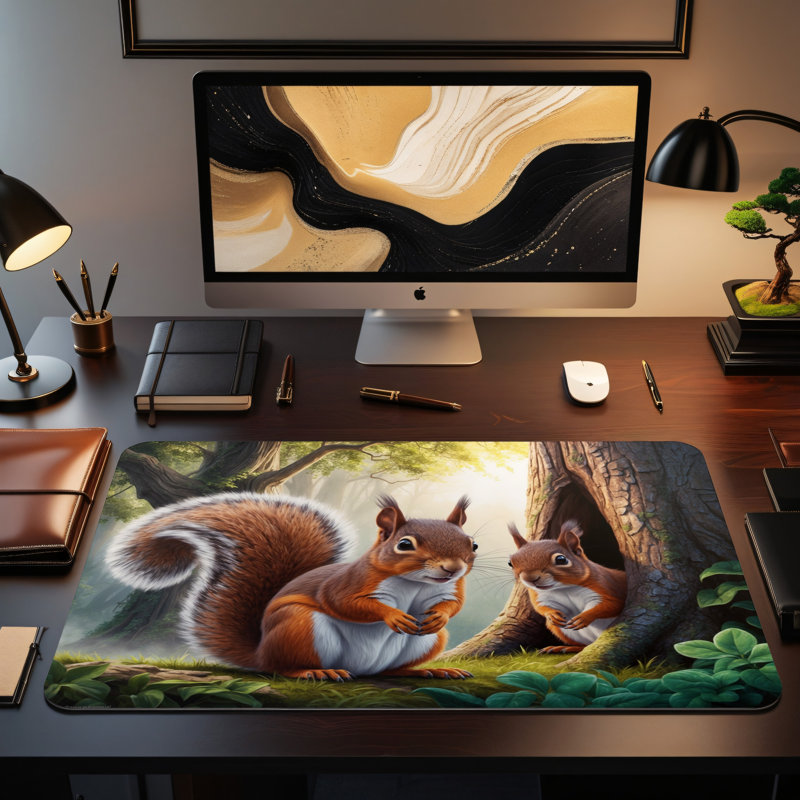 Polyester Desk Pad, 31.5x15.5