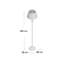 Alaskan 160cm Chrome Traditional Floor Lamp