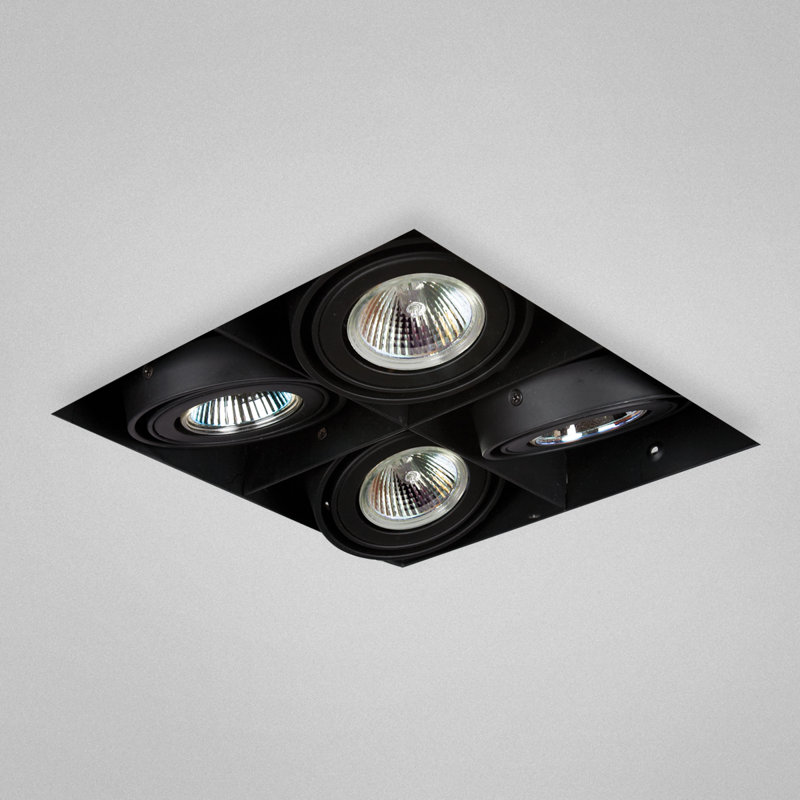 Remodel Recessed Lighting Housing, Black
