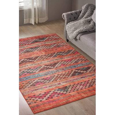 Tapis décoratif coloré Ottilie