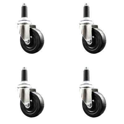 Hard Rubber Casters