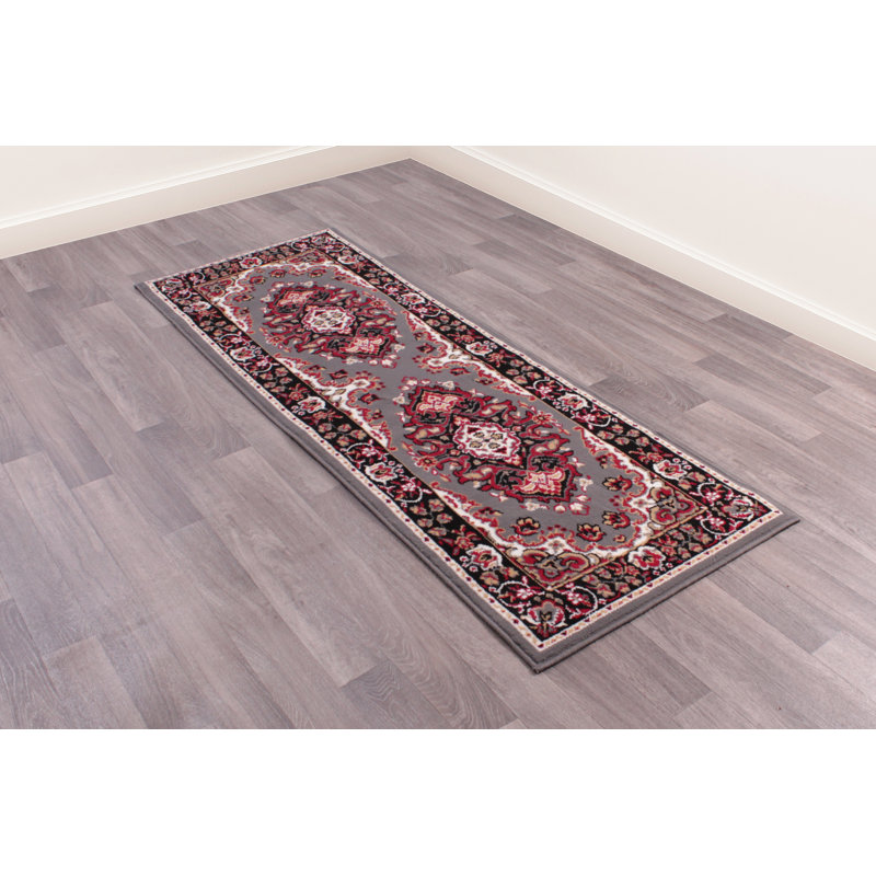 Nickelson Oriental Hand Woven Area Rug, Runner 70 x 200cm