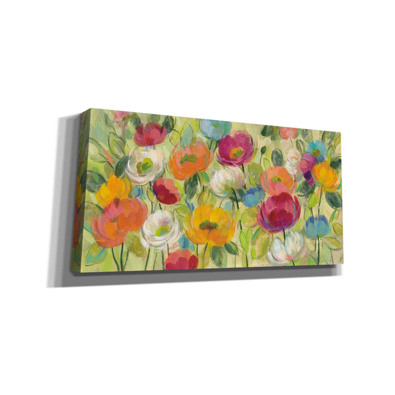 Chartreuse Garden par Silvia Vassileva, H 12 po x l 24 po x P 0,75 po