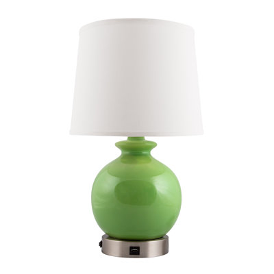 Parkchester Ceramic USB Table Lamp