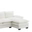  3 - Piece Chenille Upholstered Sectional-1112442953