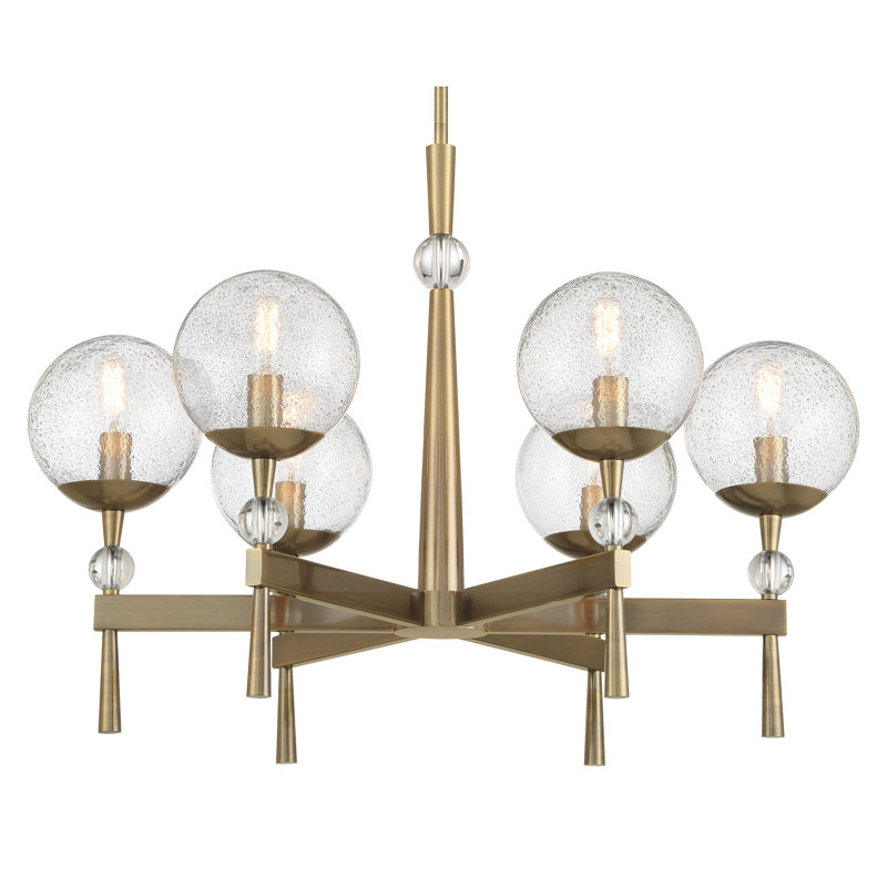 Corrigan Studio Populuxe Oxidized Aged Brass Chandelier