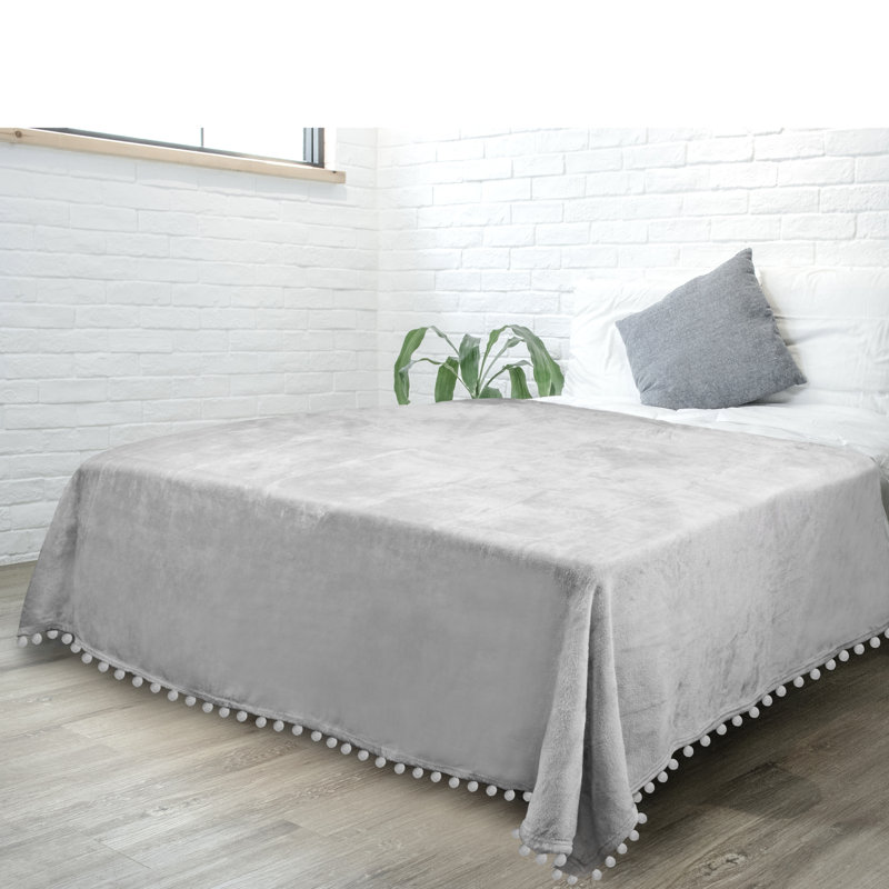 Couverture , 50 po x 60 po, Gris
