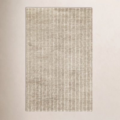 Debra Hand-Tufted Striped Wool Rug