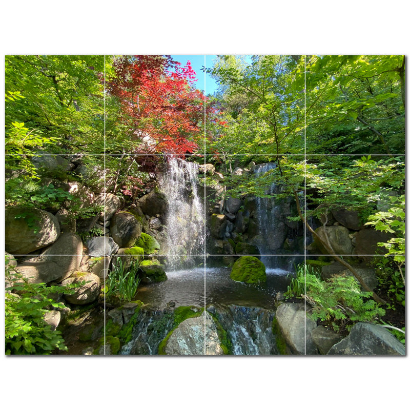 Chutes d'eau photo 8 x 8