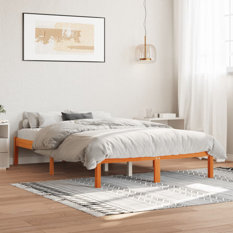 Eakin Solid Wood Bed, Small Double (4')