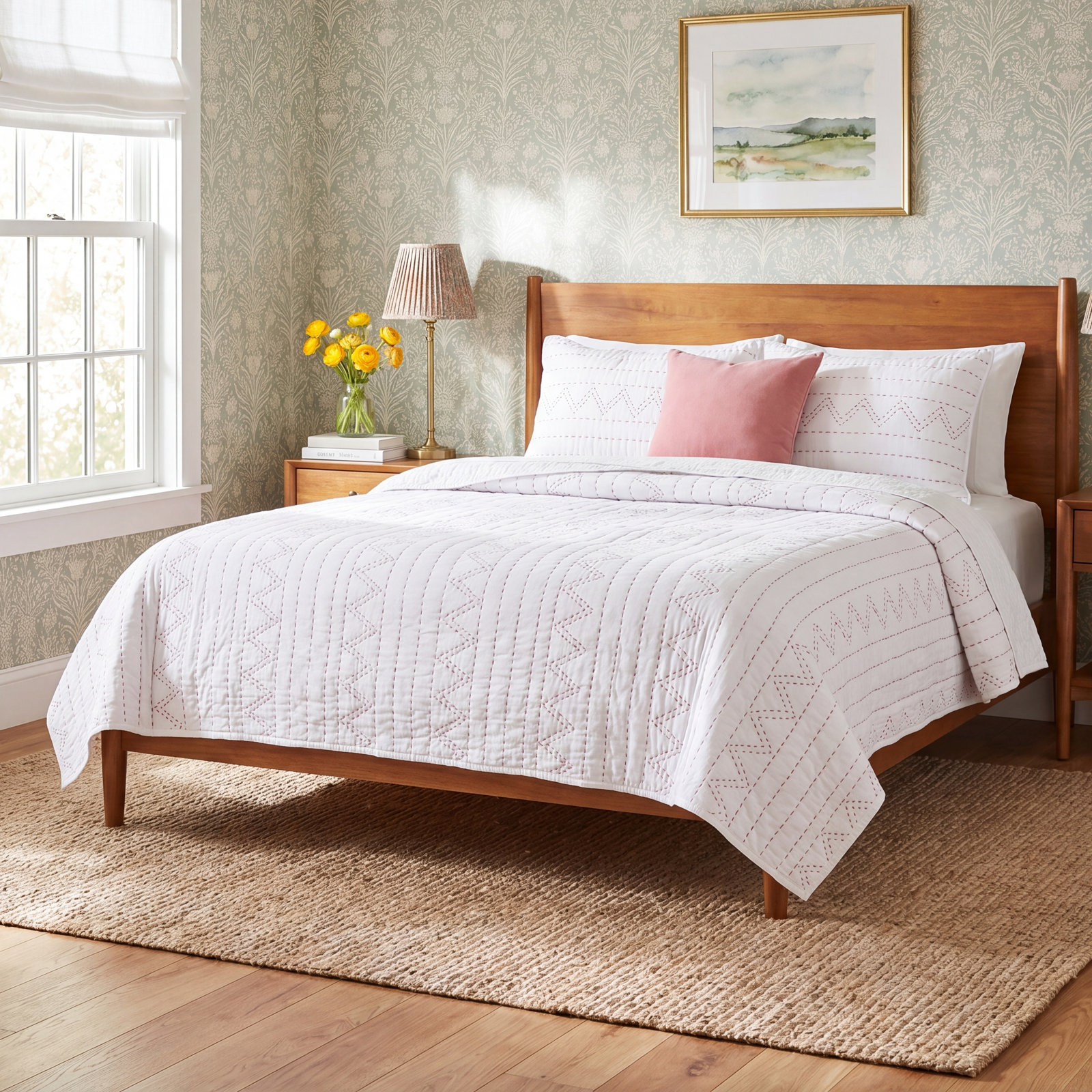 Ferdie Cotton Quilt Set, Full/Queen Quilt