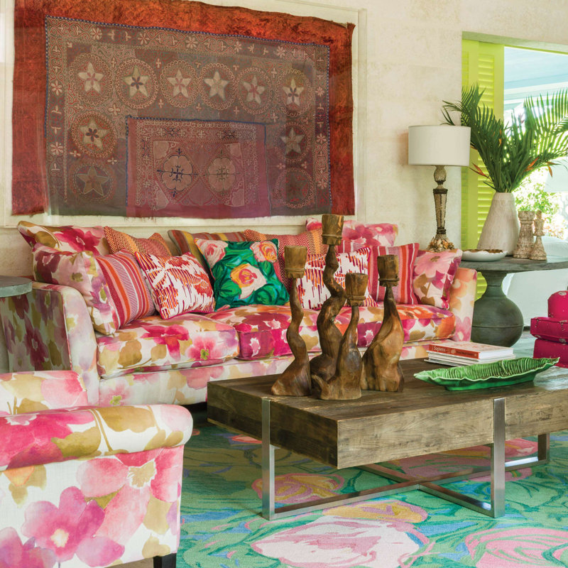 Housse de coussin rectangulaire toujours en mélange de polyester pour l'intérieur et l'extérieur Always, Rose