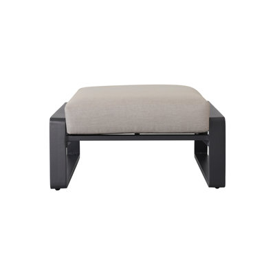 Polyvalent - coussins bruns, structure en aluminium, pour la maison 2 avec style