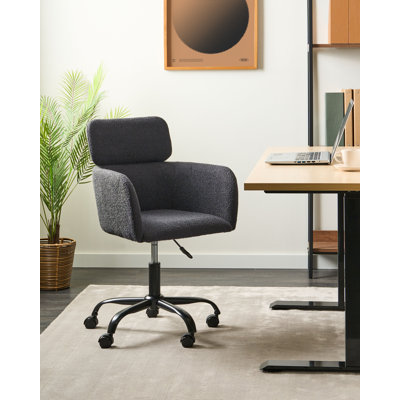 Latitude Run Twill and Boucle Task Chair
