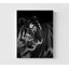 «The King» par Alex Zhao, affiche de photographie de tigre noir et blanc, décor de maison de roi de la jungle, photo de tigre encadrée, photographie d'animaux sauvages