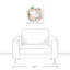 Art sur toile couronne llama Bellmeade