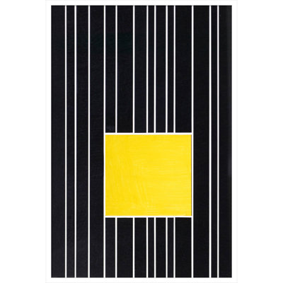 Yellow Box Self Storage Print by Alex Dunn