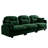 Three - Seat With Soft Chenille, High Density Foam And Ergonomic Curved Design For Bedroom Or Living Room Use Sectional Couch Comfort-1796047553