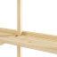 GROOVE SHELVING NARROW RAW