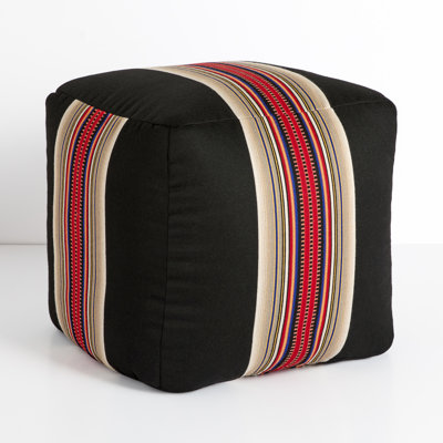 Repose-pieds d'extérieur avec coussin en Sunbrella® Barrydale
