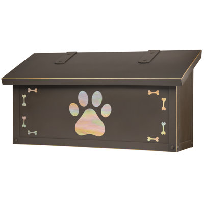 Boîte aux lettres murale Dog Paw