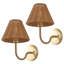 Lot de 2 appliques murales Oburo