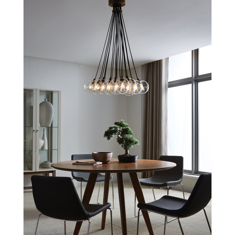 Gambit 19 - Light Pendant, No, Satin Nickel