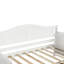 Lit de jour simple en bois avec 2 tiroirs, canapé-lit pour le salon de la chambre à coucher, aucun sommier nécessaire