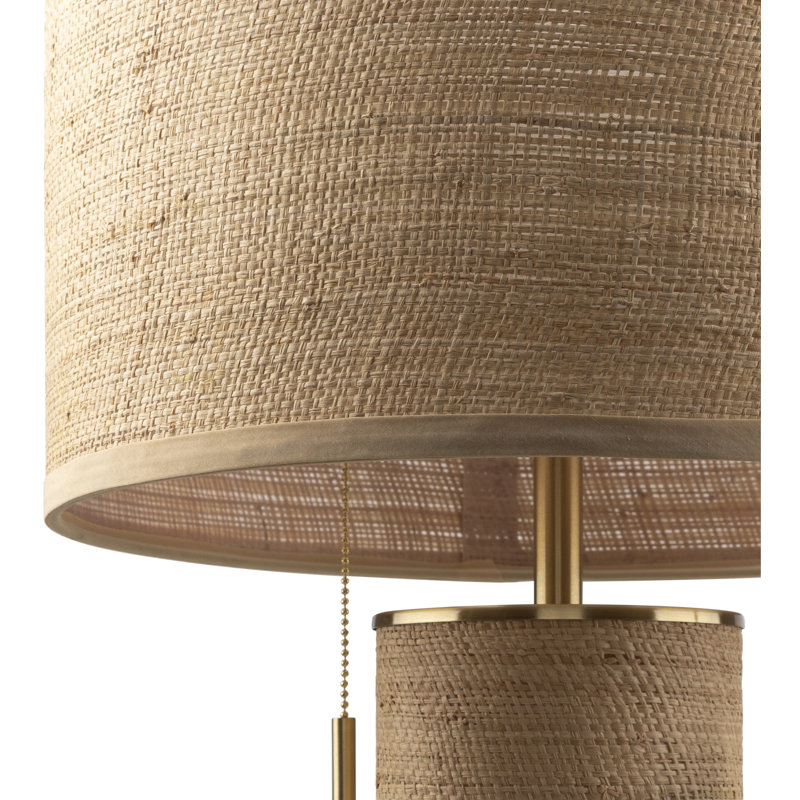 Lampe de table d'appoint H 28 po x l 15 po x P 15 po Florina