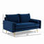 Causeuse à accoudoirs arrondis 56,5 po Sofa-680920421