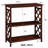 Console Table 3-Tier With Storage Shelves,Open Bookshelf Bookcase With Solid Wood Legs For Hallway, Living Room And Bedroom-114237131
